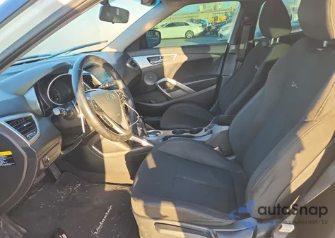 2017 Hyundai Veloster из США, поврежденный, VIN KMHTC6AD5HU306216